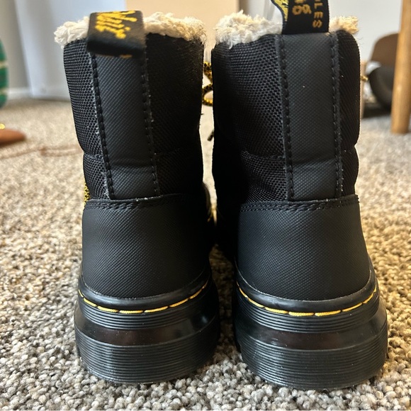 Dr. Martens Comb Faux Fur Combat Boot, Size 6 - Picture 5 of 10